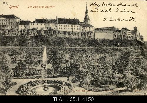 Blowing at the Baltic Station, at the back of Toompea.