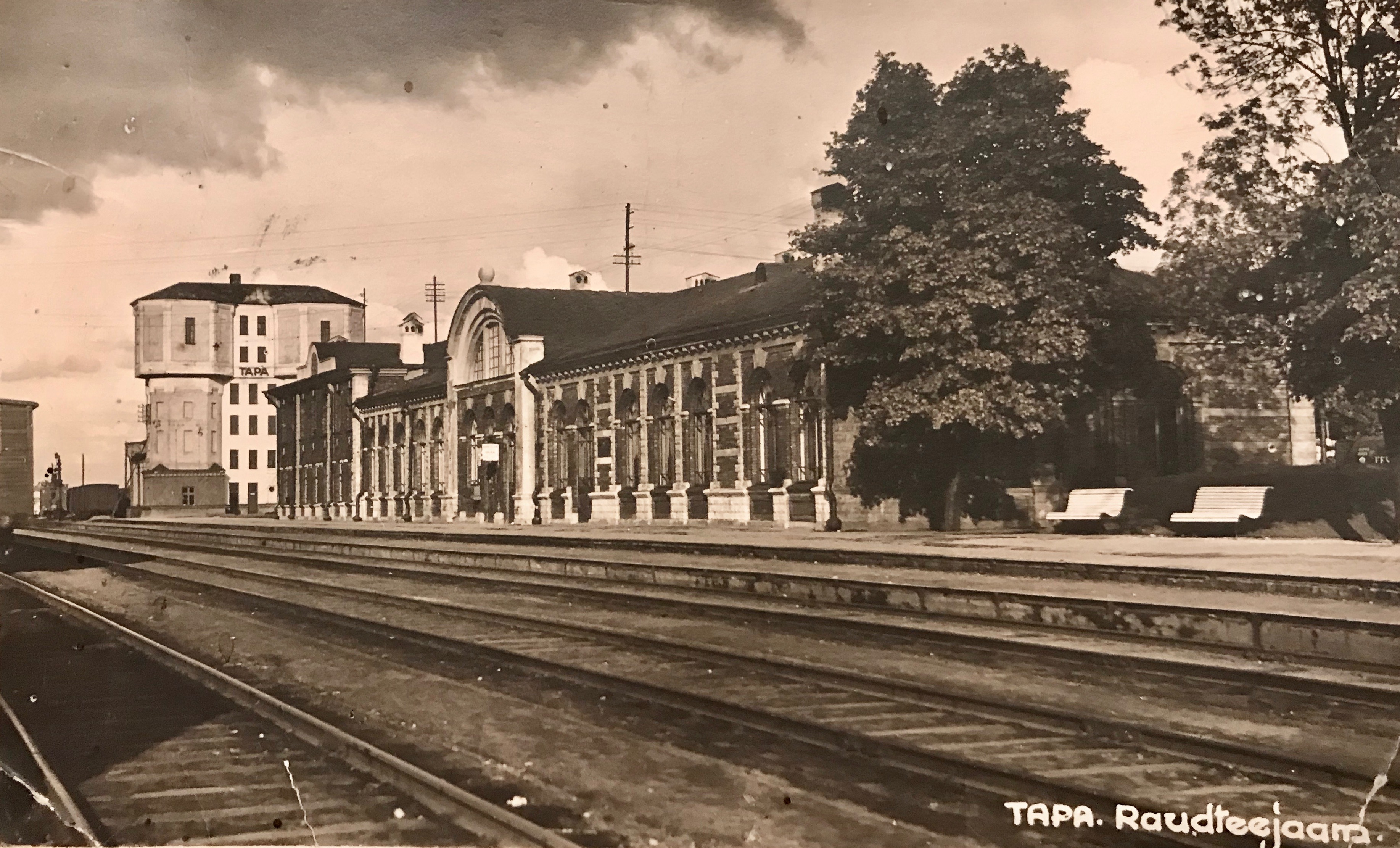 Tapa raudteejaam 1930ndad