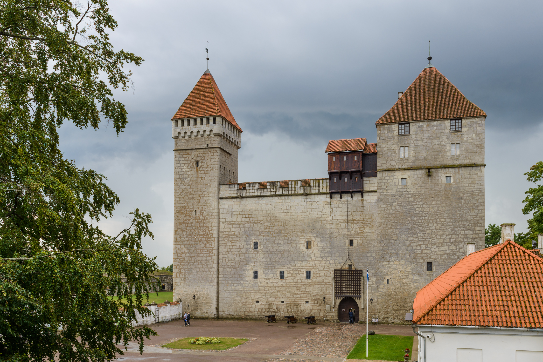 Kuressaare Fortress, view from the north - Kuressaare Fortress
