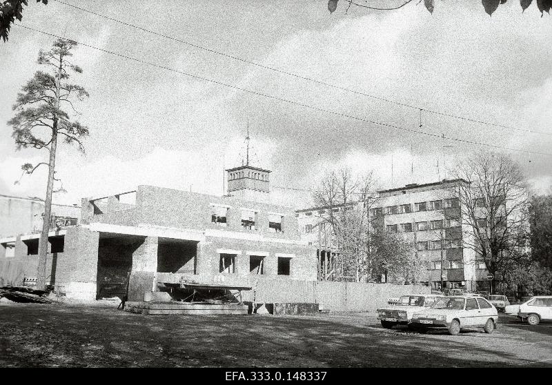 View 4th Firearms Unit building construction in Nõmmel.