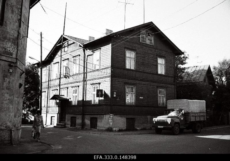 View of the building Vana-Kalamaja Street 35.