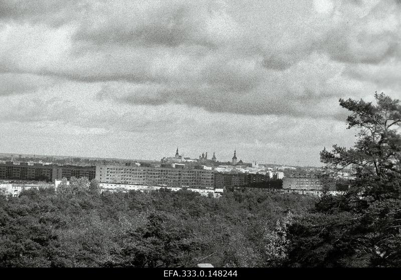 View Toompea from Nõmme.