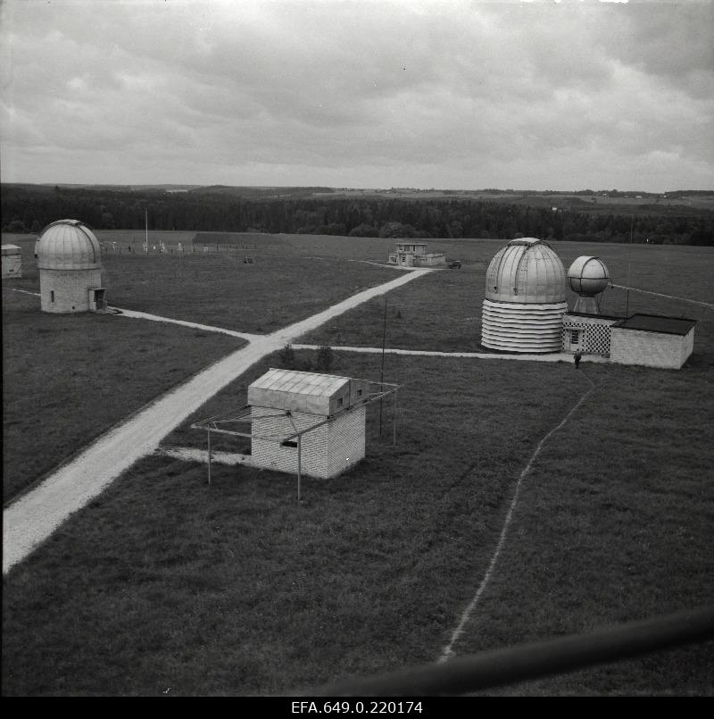 View Travere Observatory on the field of observation pumps.