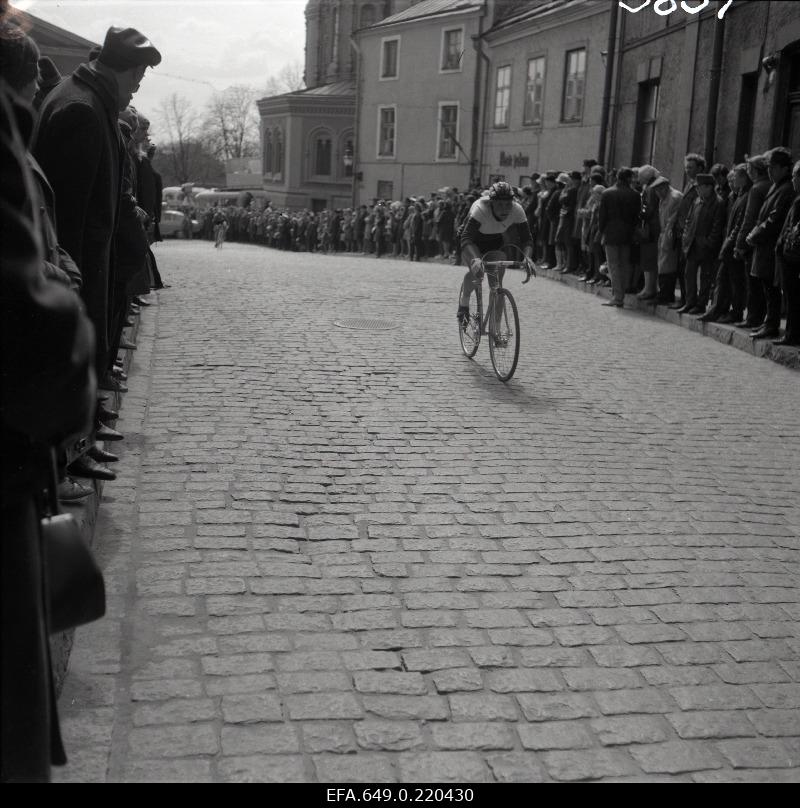 Bicycle race in the Old Town.