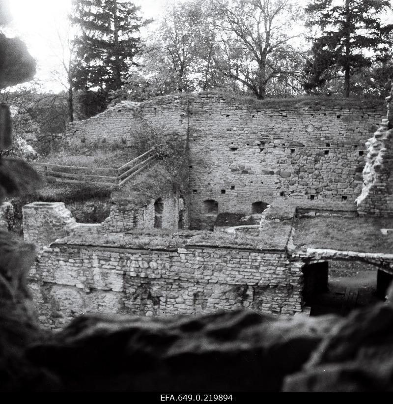 Padise castle shells.