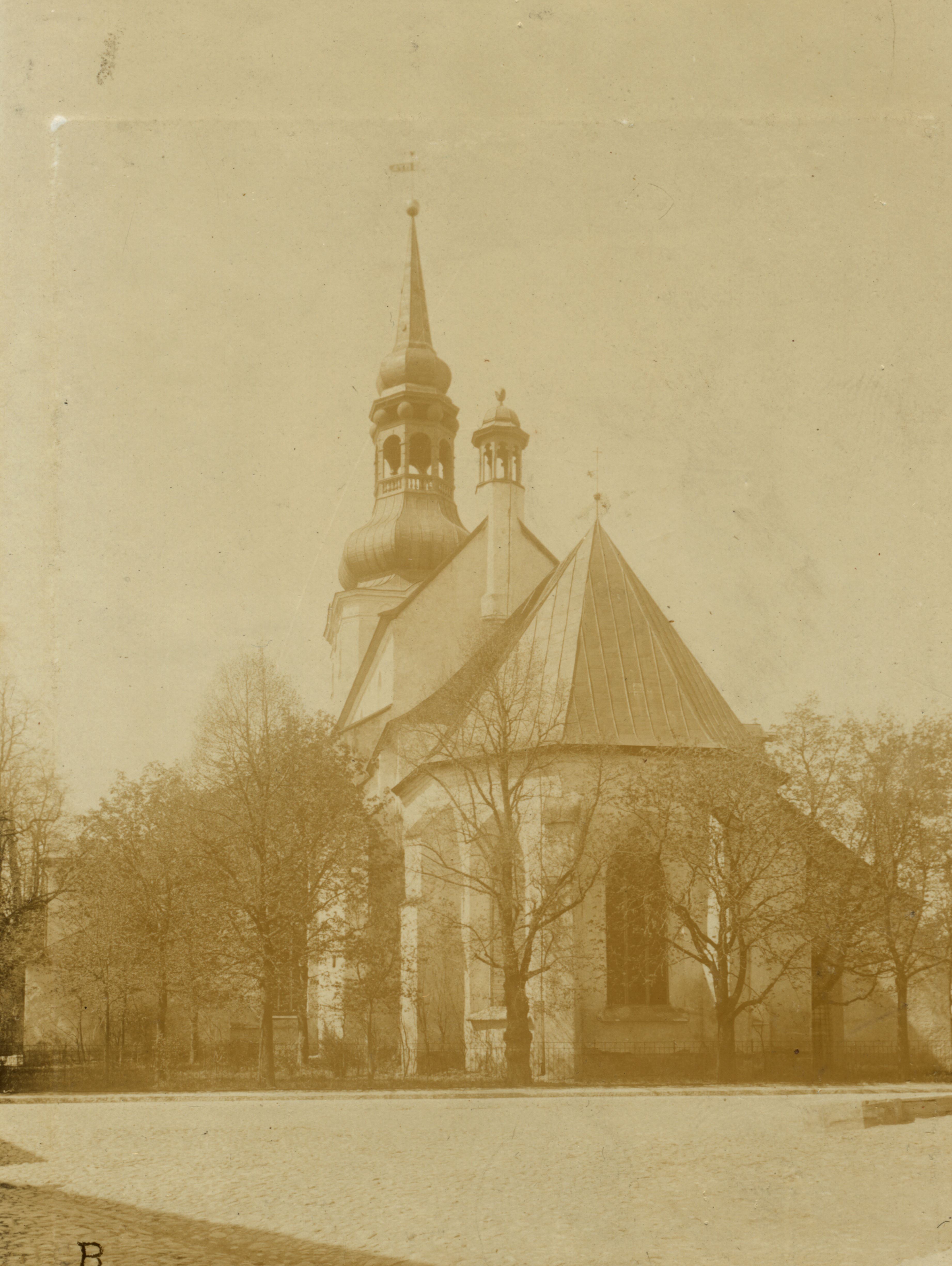 TLA 1465 1 8810 St Dom Church to Reval. Toomkirik 1900 Photographer August Sakaria (Sakaria) - Toomkirik