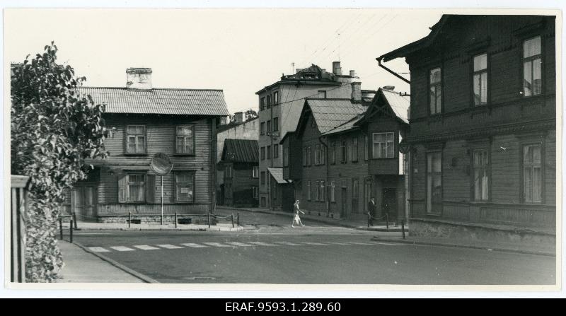 Crossing of Tatari and Liivalaia Streets in Tallinn in the 1960s
