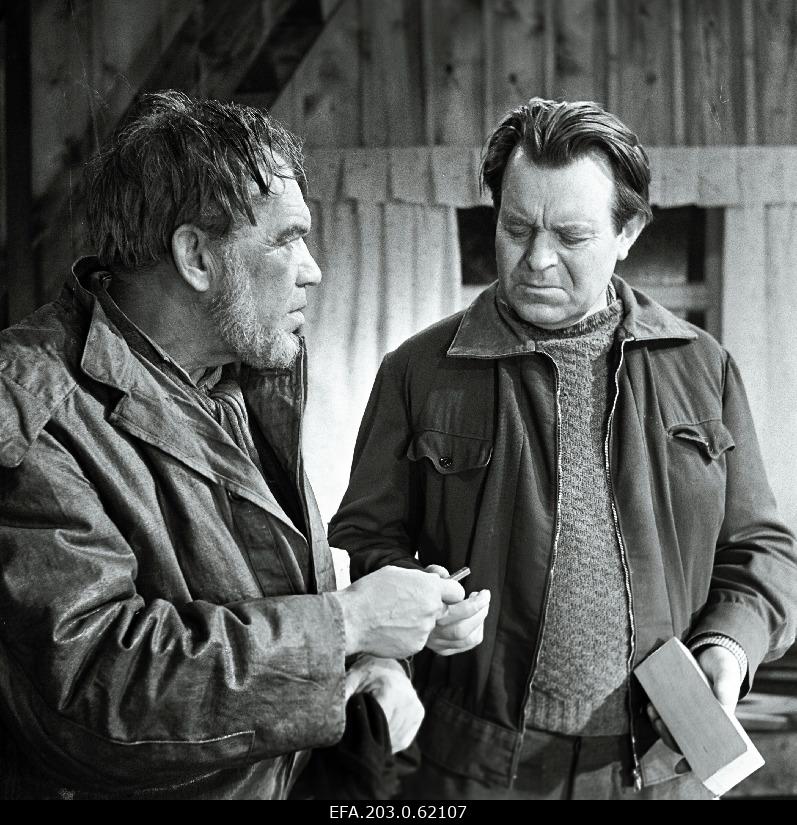 The film studio "Tallinnfilm" playfilm "Man of one village", Niglas- Kaarel Karm and Juhan- Helend Peep (best).