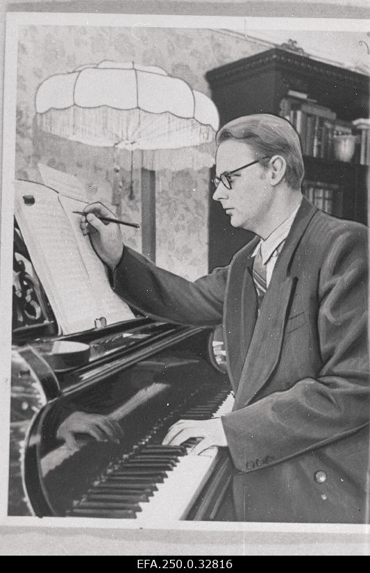 Composer Eino Tamberg composer.