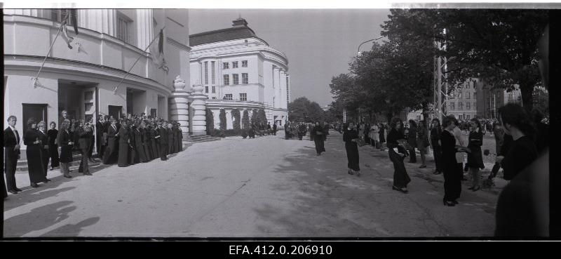 The funeral service of Georg Otsa, the singer of the Soviet Union's folk artist in Rat Estonia.