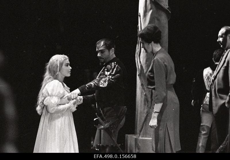 Rat “Estonia” was staged as part of the g. Verd Othello opera in Desdemona, Maarja Eskola from the Finnish opera and part of the Jago, Georg Ots, conversing