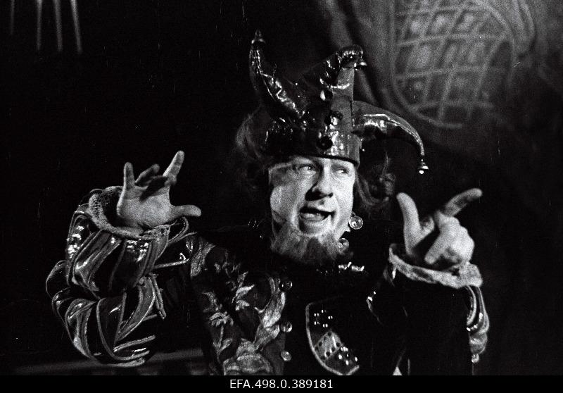 G. Verdi Opera Rigoletto Theatre Estonia. Rigoletto–Georg Ots.