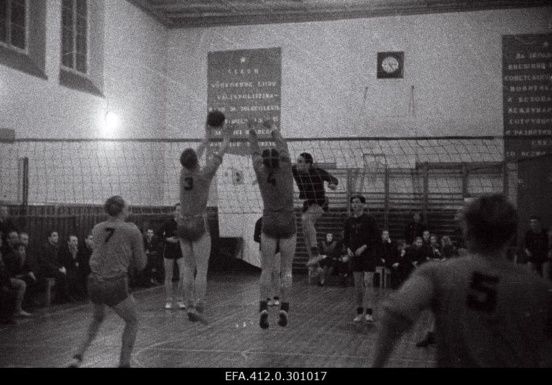 Volleyball competition.