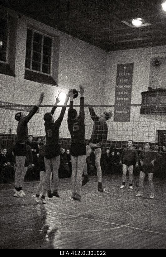 Volleyball competition.