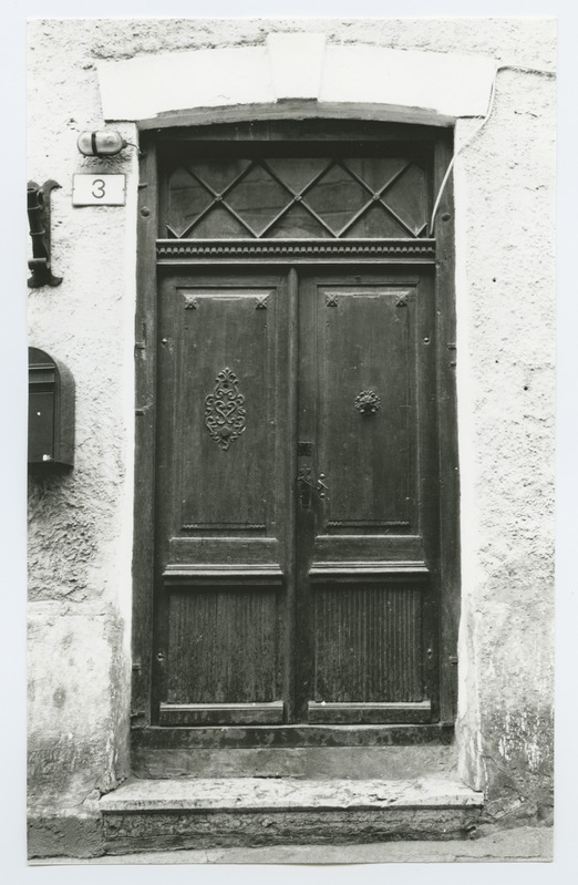 Tallinn. The door of the bishop's 3 house