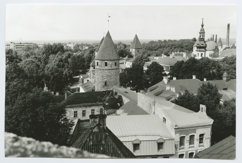Tallinn. View from Toompea to the Tower Square
