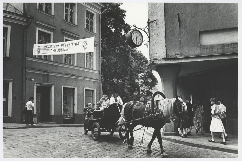 Tallinn. Entertainment trip in the Old Town