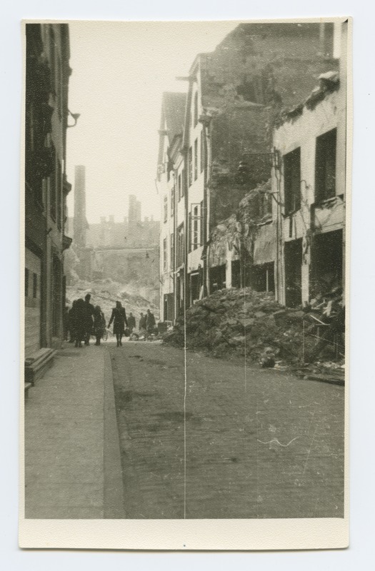 Views in ruins on Harju Street.