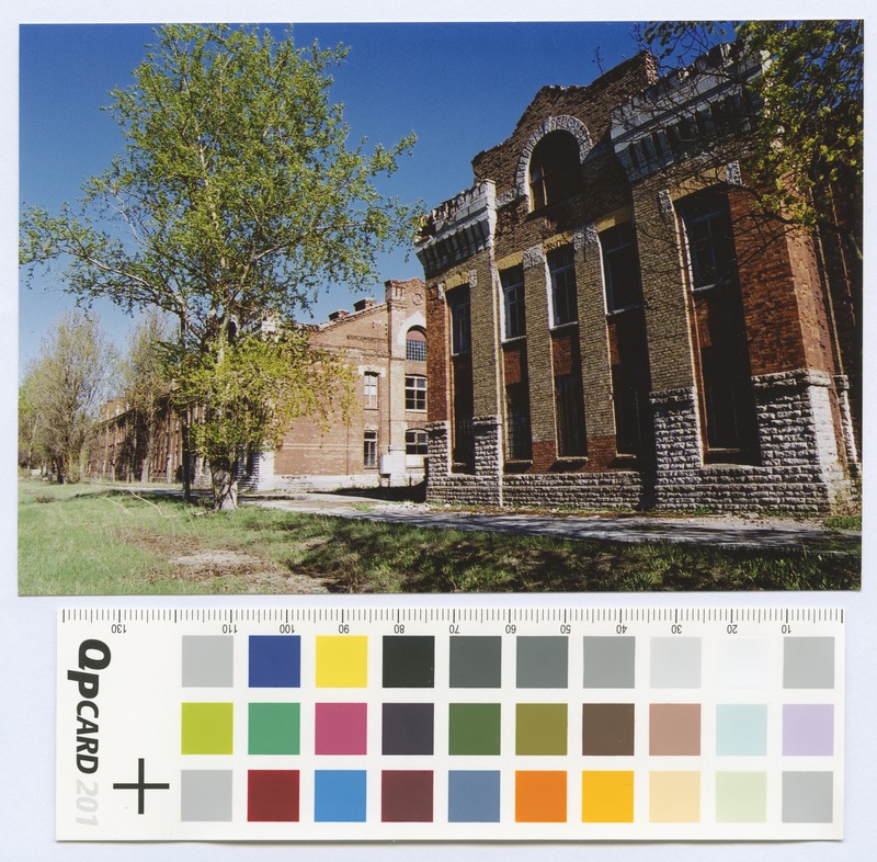 View of the armchair buildings on Tondi. Colorful.