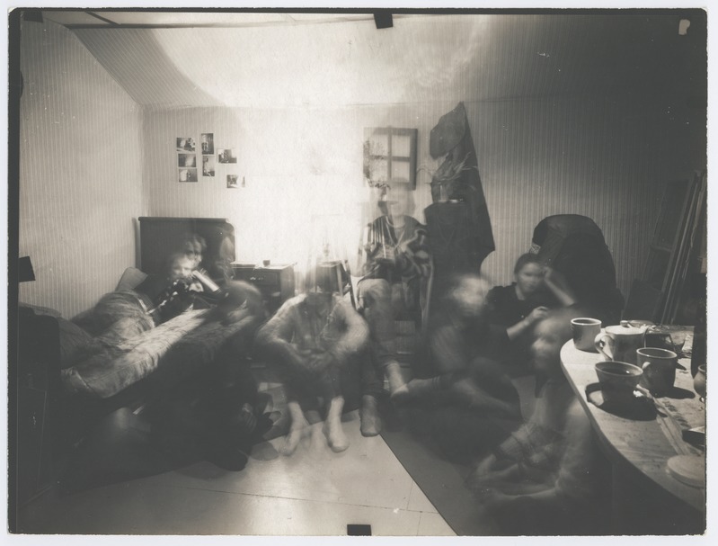 Company in the room.