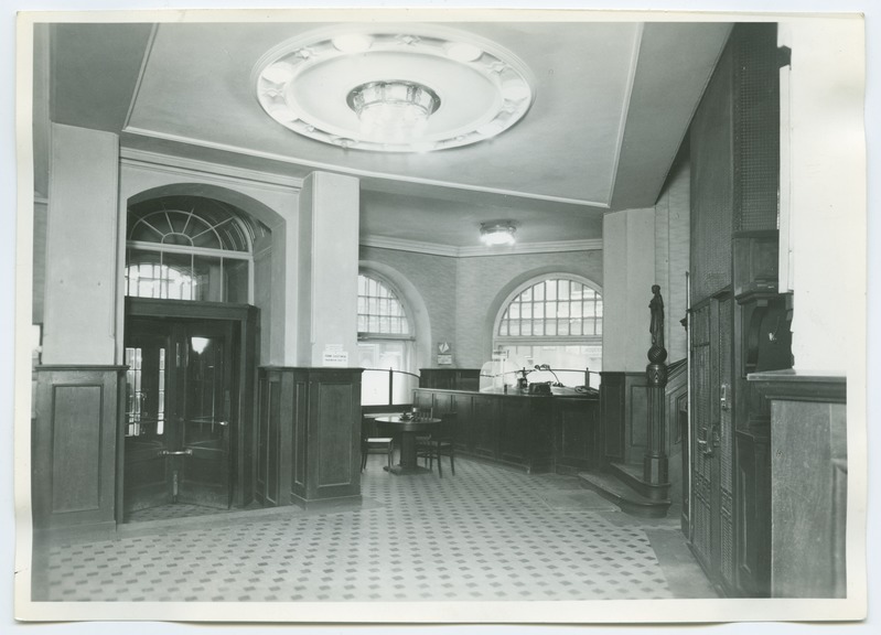 Tallinn, Commercial Bank, view of the cash room.