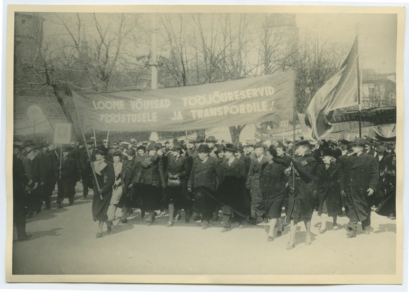 1 May 1941, Workers' Demonstration at the Winning Square.