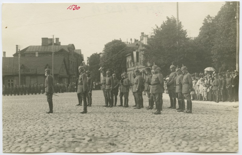 The paradise of the German occupation forces in Tallinn on the Peetri Square.