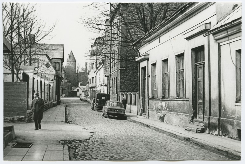 View along the new street towards Olevimägi.