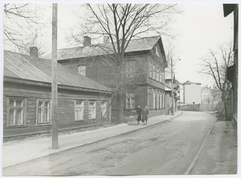 View along the Karu Street towards the Narva Road.