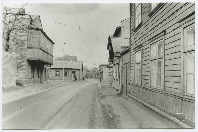 View on the corner of two streets