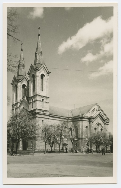 View of the Church of Karl from Tõnismägi.