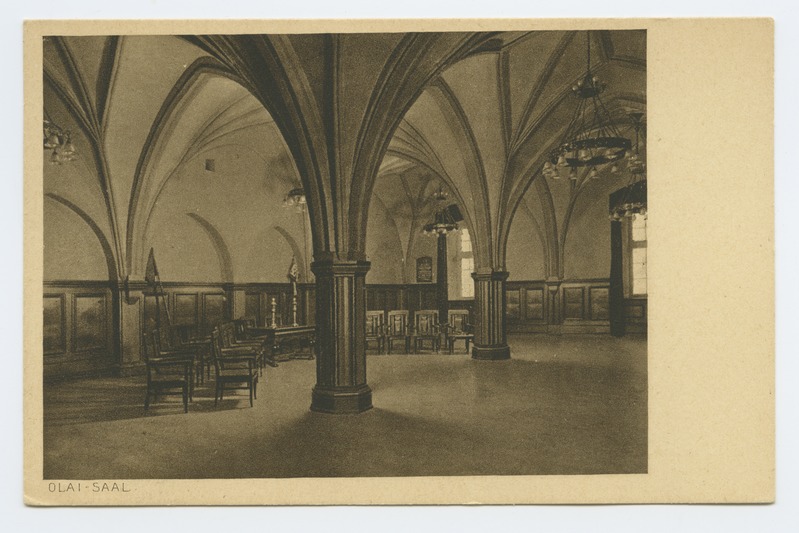 Postcard. 1920. a- d