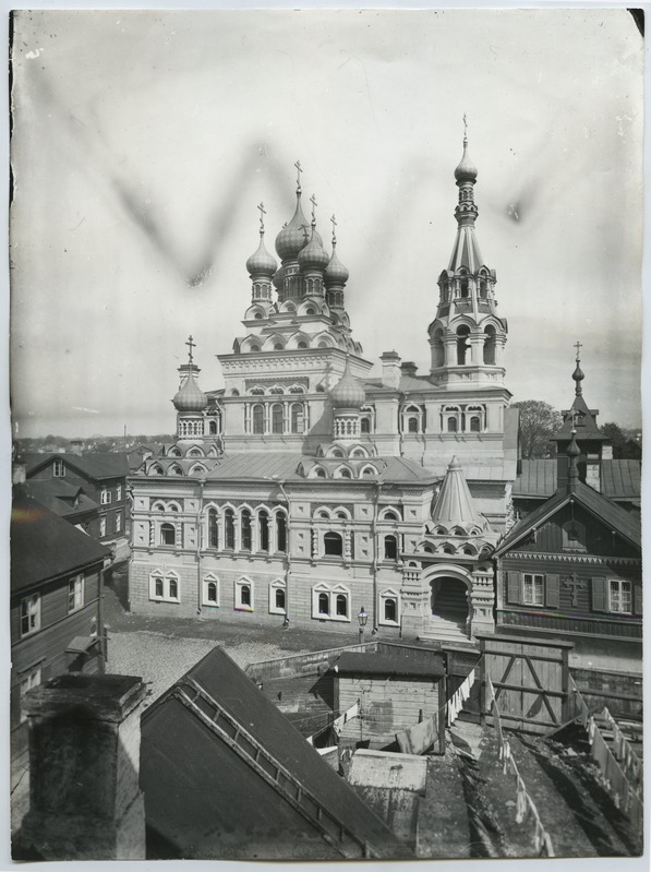 Pühtitsa monastery church on Schubbe Street in Tallinn.