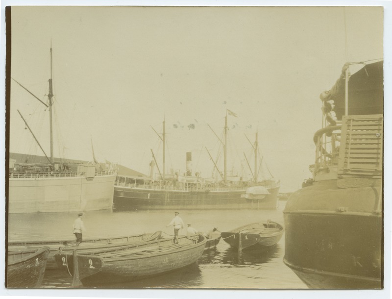 Tallinn, port, ships and boats.