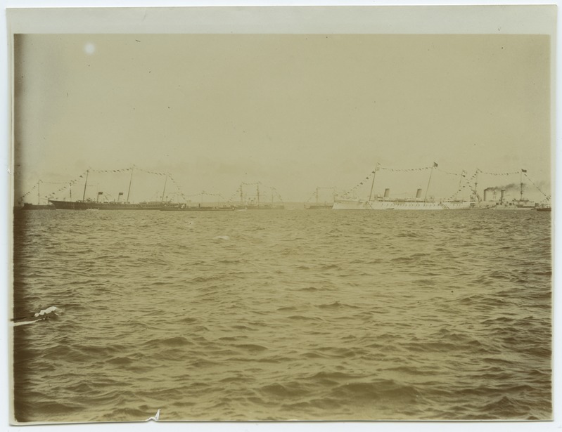 Tallinn, the yachts of the emperors on the "Standort" and "Hohenzollern" route.