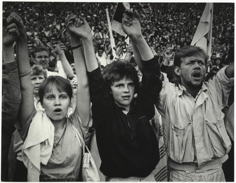 Popular Demonstration at Song Square 17 June 1988