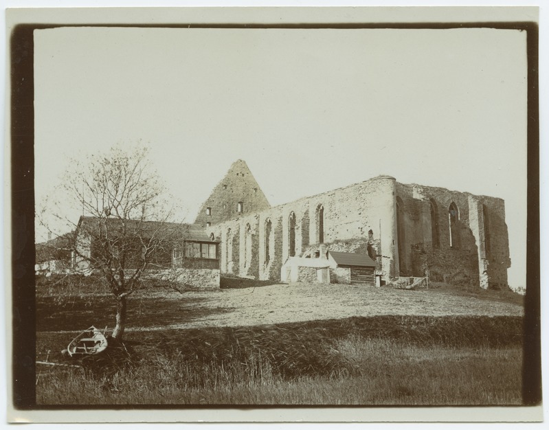 The ruins of the Pirita monastery in Tallinn, view from the southeast.