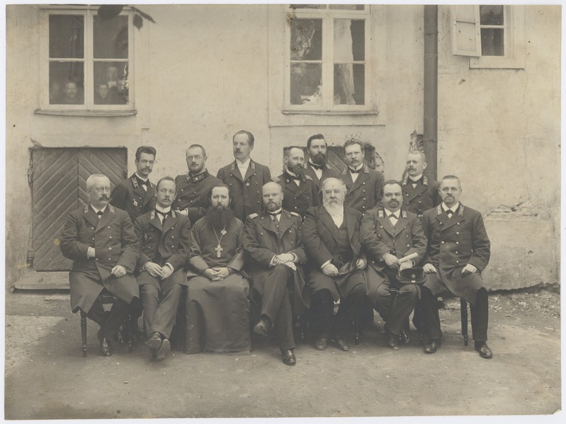 The College of Teachers at the Alexander Gymnasium of Tallinn City probably in 1902.