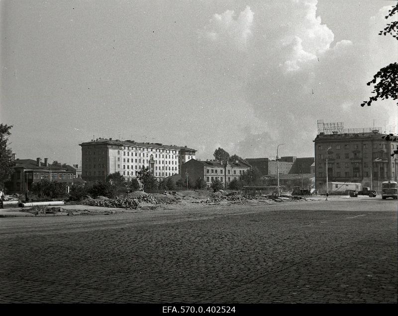 View of the Central Square.