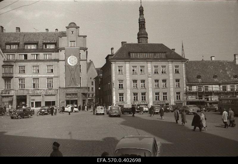 Raekoja square in Tallinn.