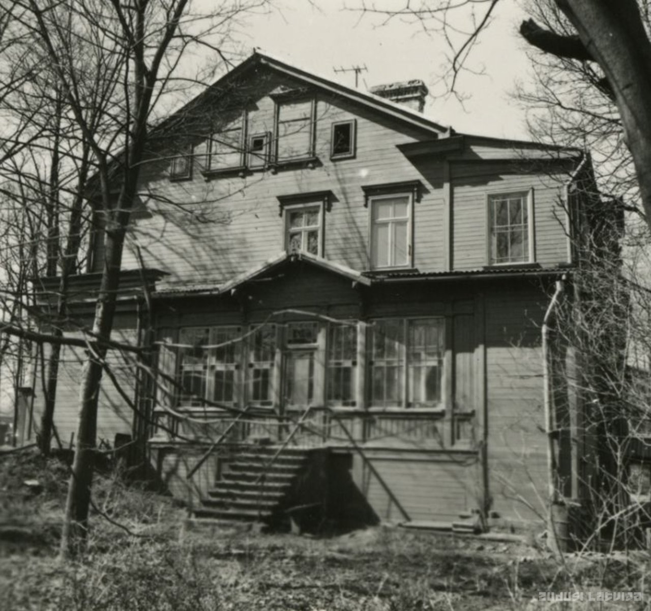 Riga. House in Daugavgrīvas iela 17