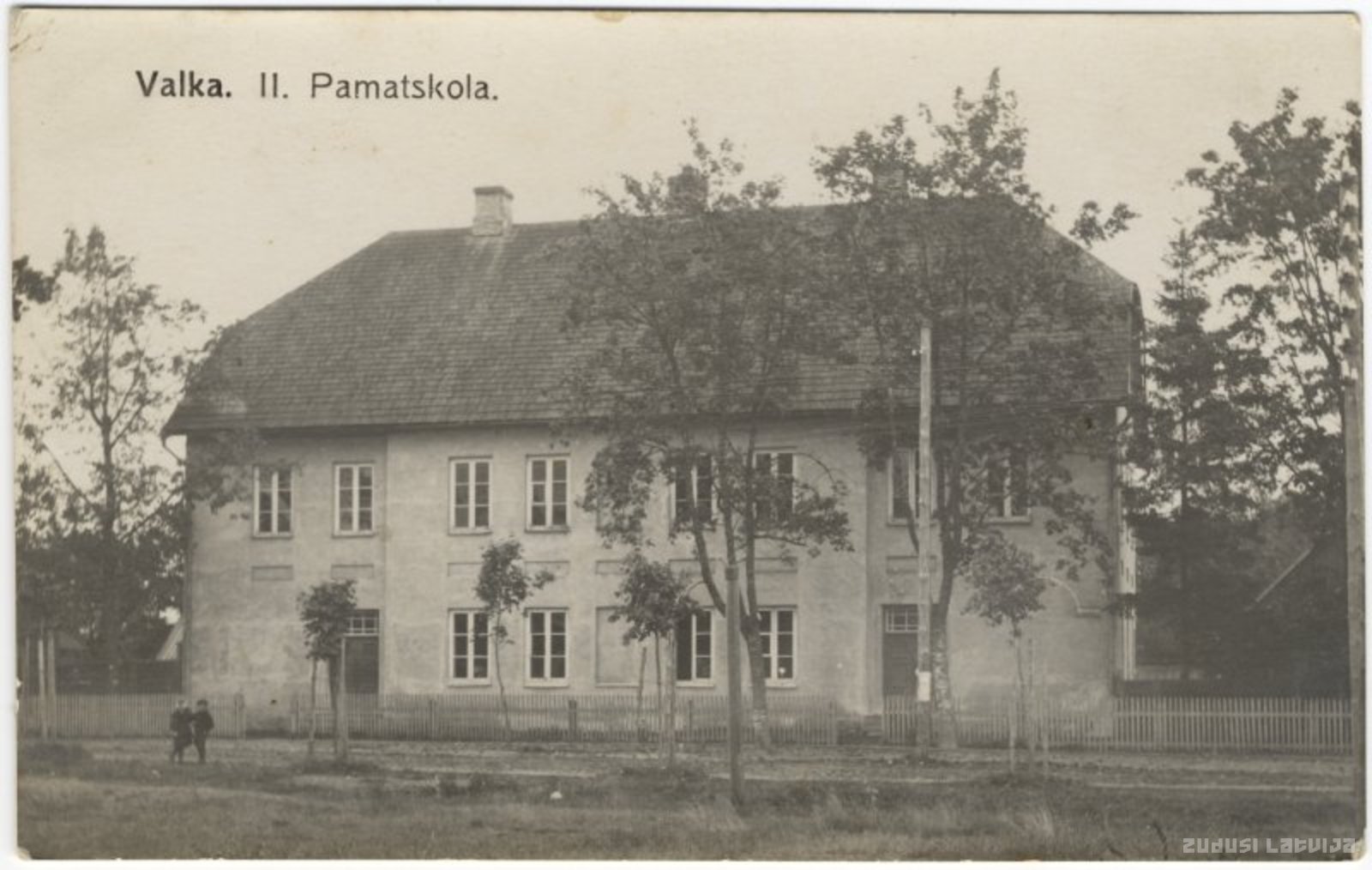 Valka. Second primary school