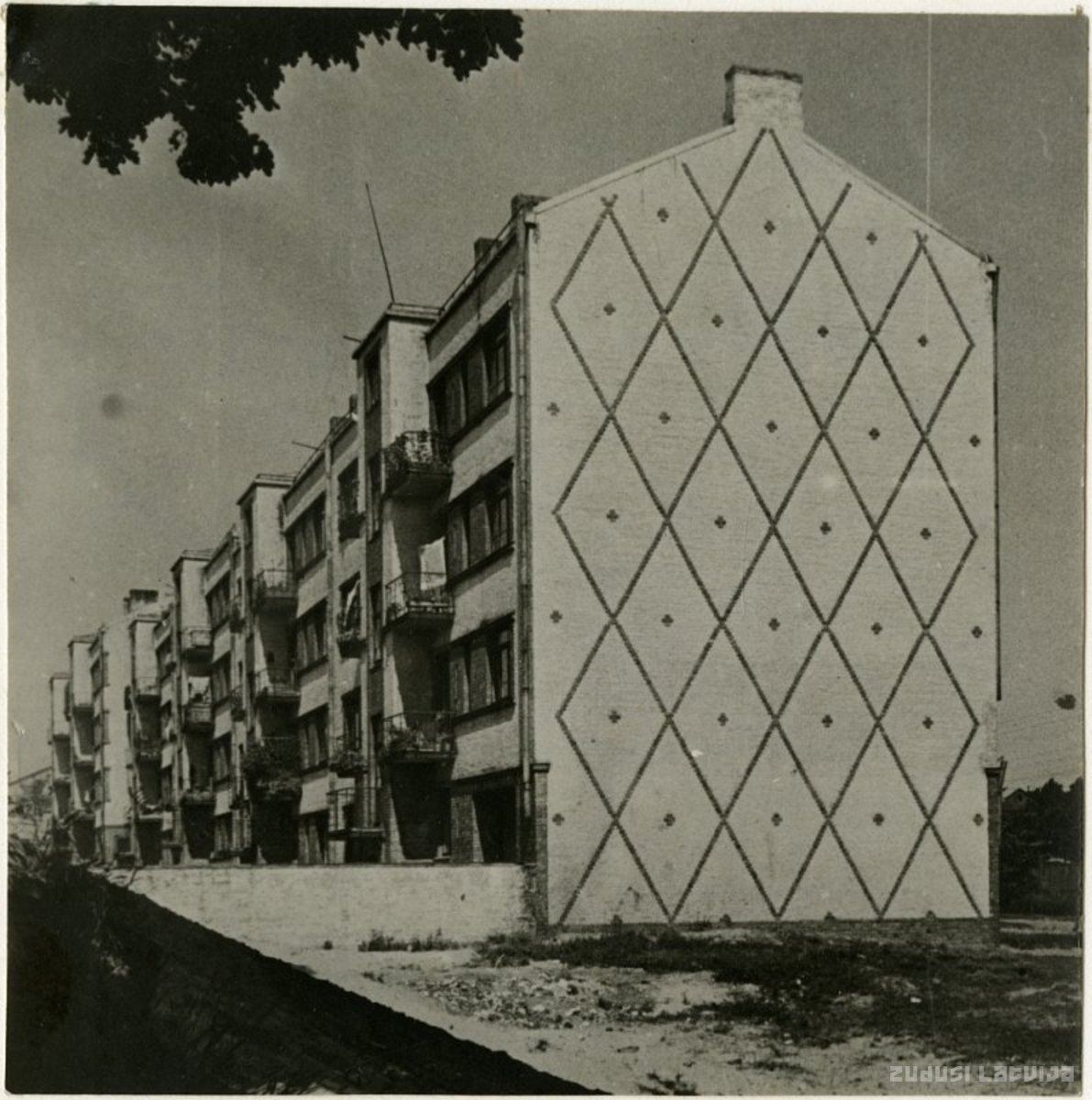 Riga. House in Lomonosova Street 12