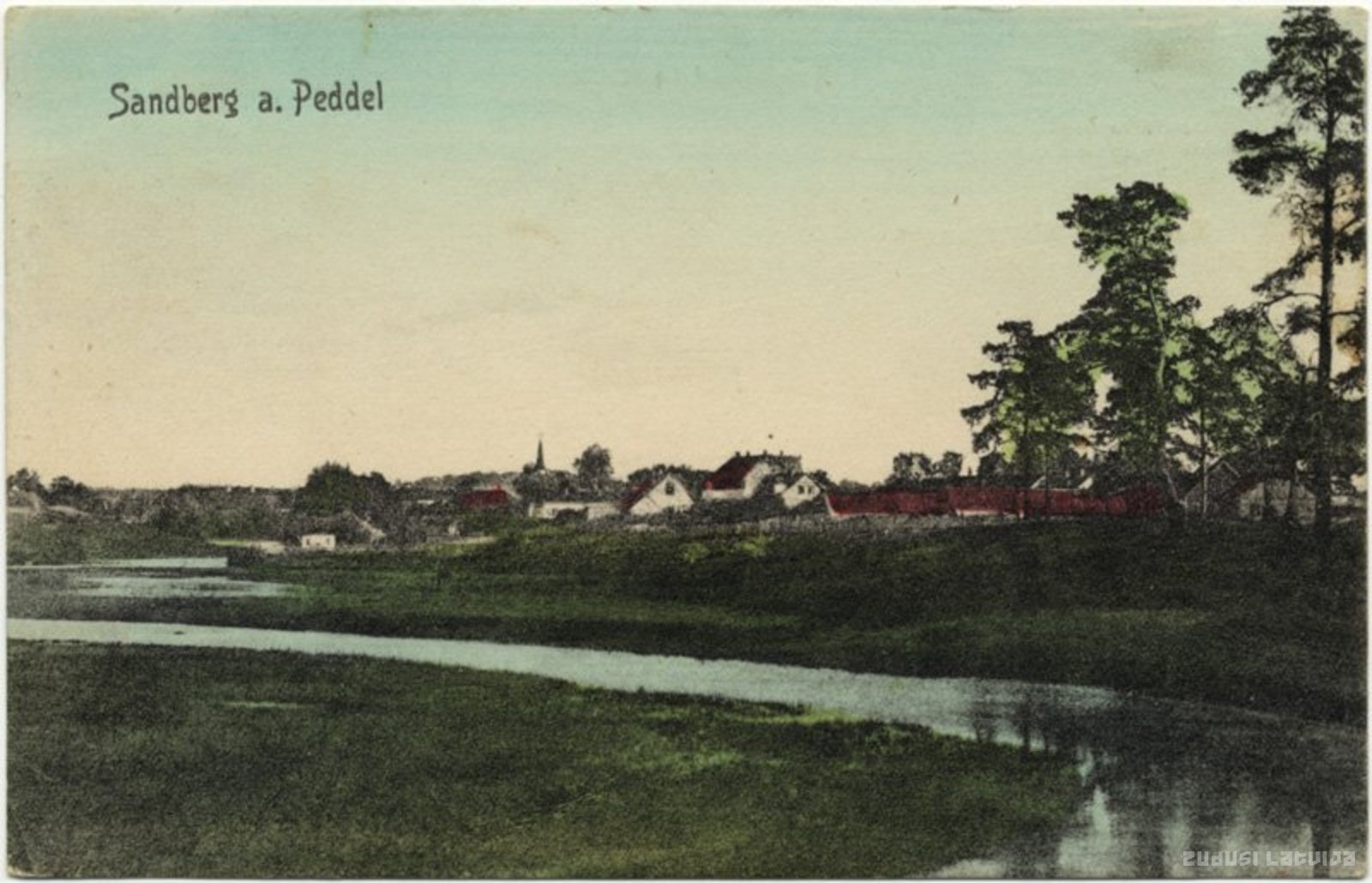 Sandberg a. Peddel, Valka. Pedeles River