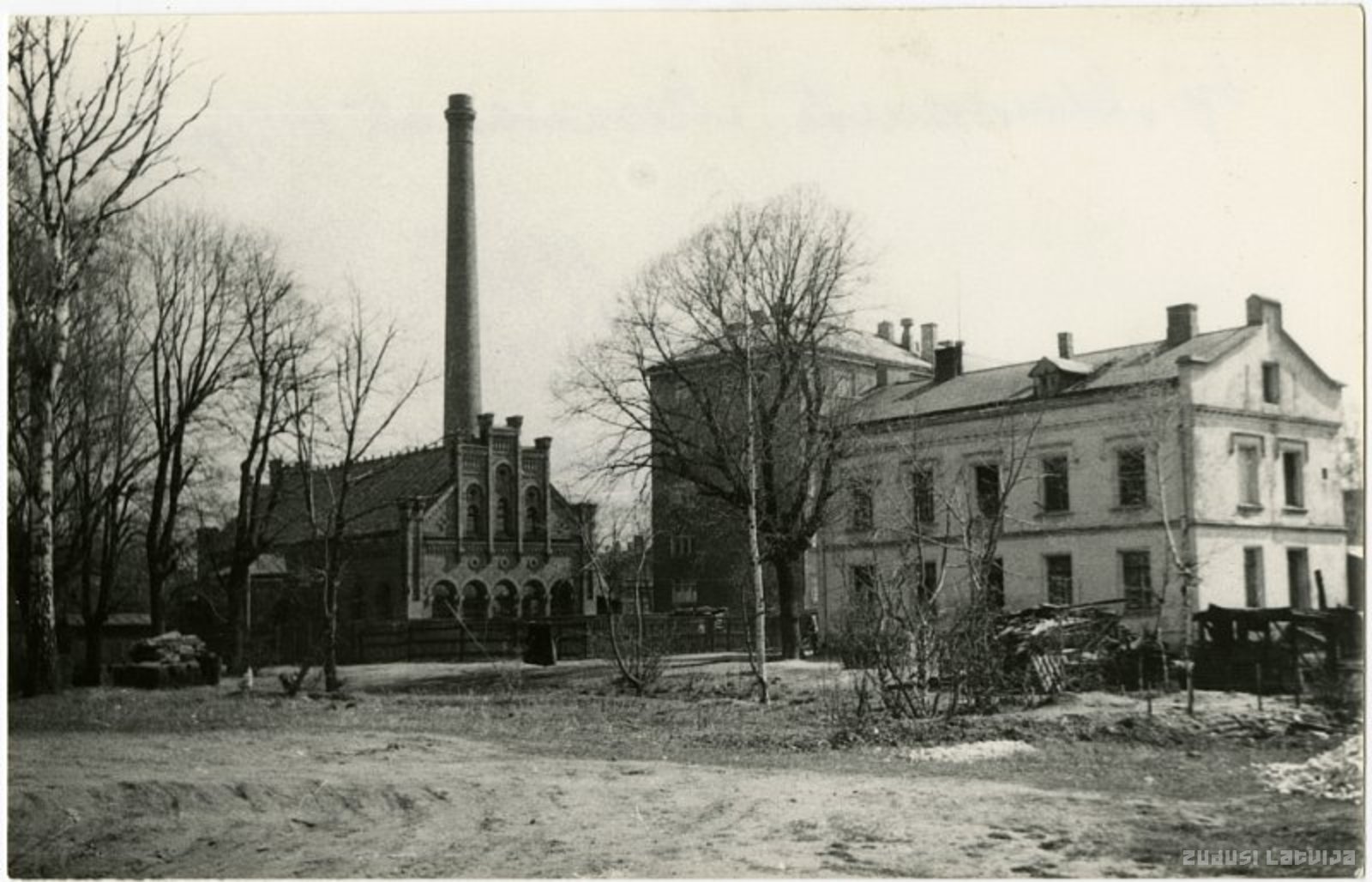 Riga. Former water supply facility in Moscow Street 194, 196