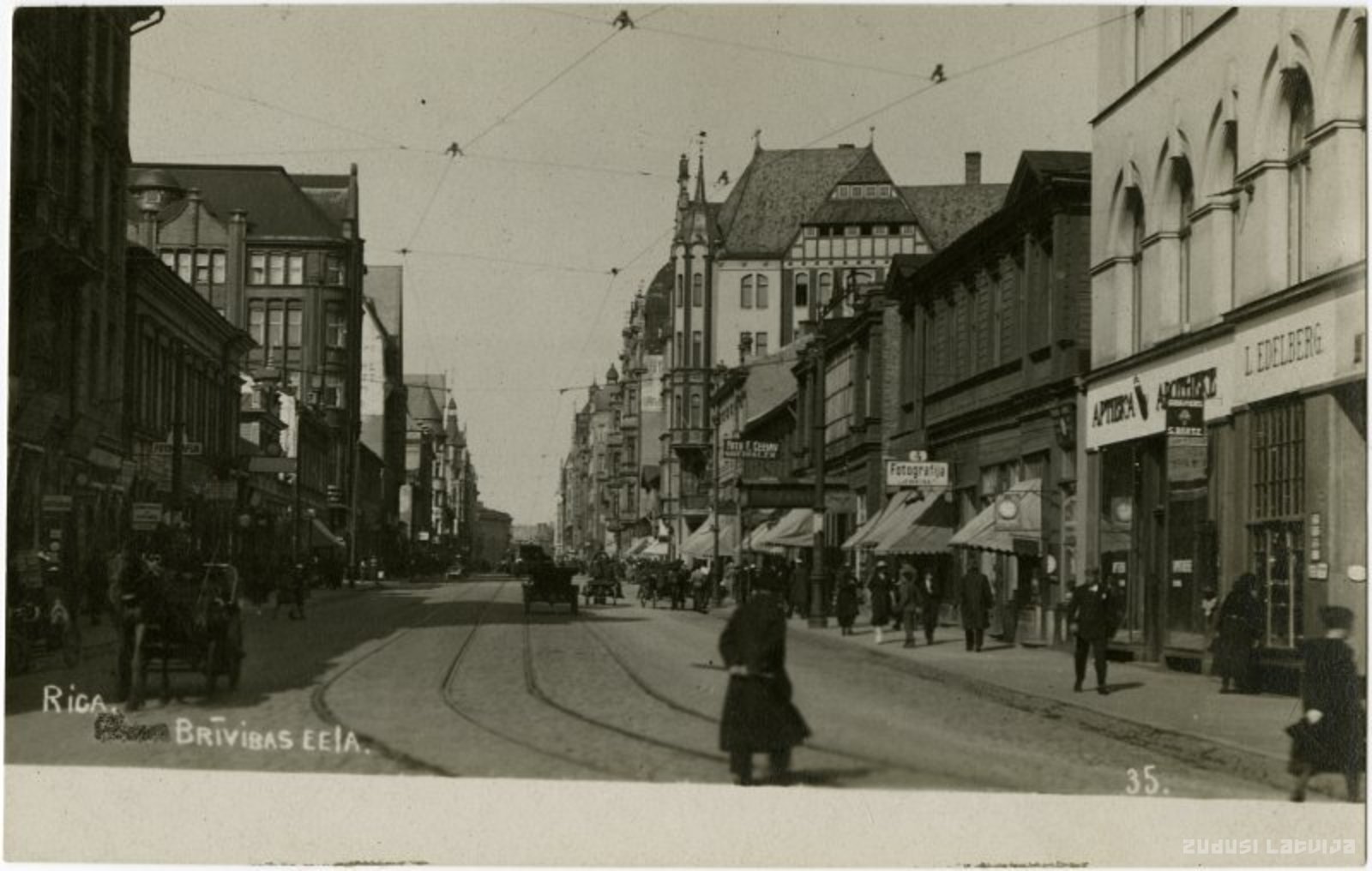 Riga. Street of Freedom