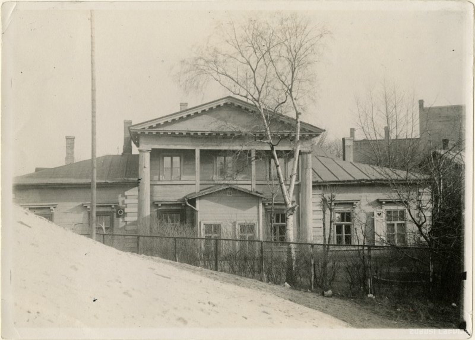 Photo from the collection of architect A.Birzenieks