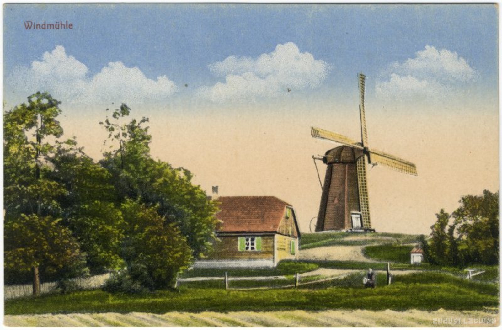 Windmühle, Lighting County. Windscreens