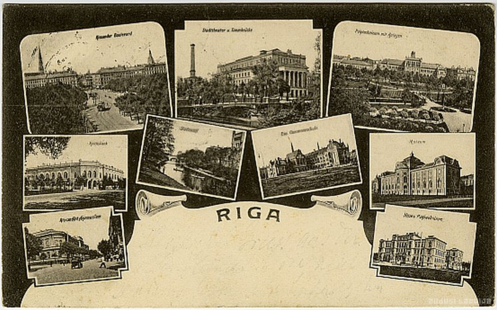 Riga. Photocollage