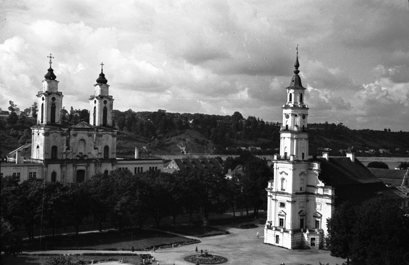 Panorama of Kaunas Old Town